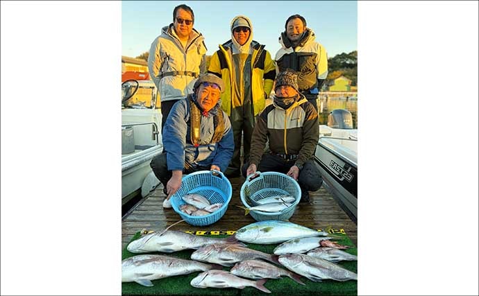 【沖のルアー釣果速報】SLJ＆タイラバ便で多彩な釣果！クエ・サワラ・キジハタ好捕（愛知・静岡）