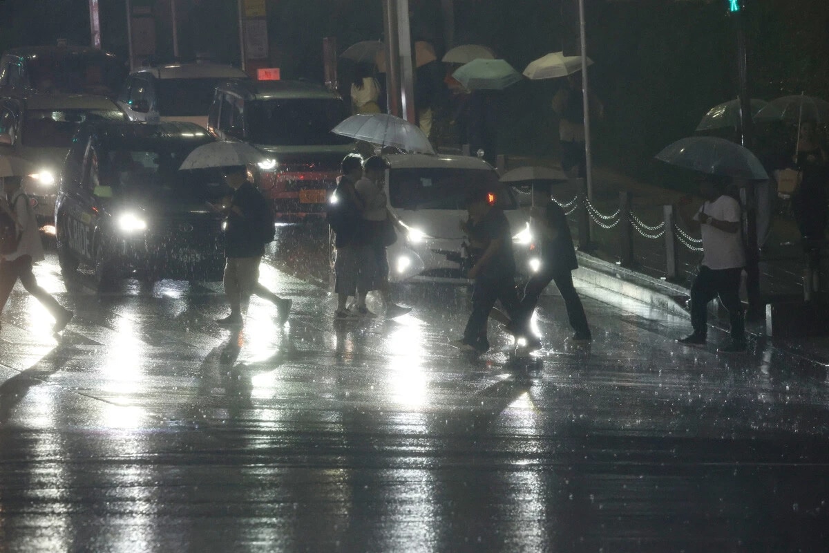7月10日、関東で多数のゲリラ雷雨が発生し、豪雨に強い都内でも多くの道路が冠水した