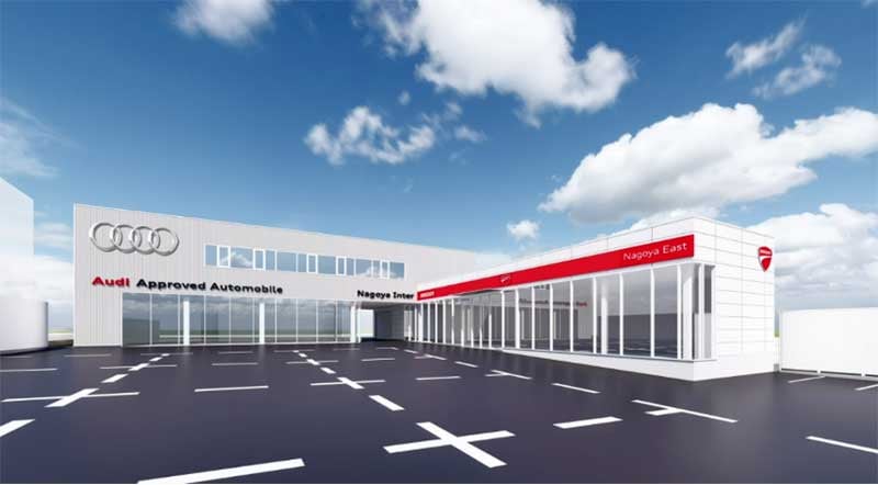 名古屋市に正規販売店「ドゥカティ名古屋イースト」が4/17オープン! 日本初 Audi との併設拠点 記事1