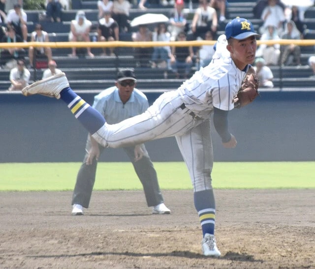 石垣元気（健大高崎／群馬）　常時150キロ前後を誇るスピードキング。万全の状態で大会に臨む