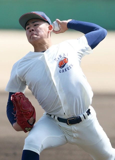 江藤 蓮（未来富山）　高校日本代表候補。スカウトも熱心に追いかけるほど高い資質を秘めている