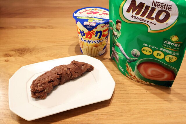 (5)完成!「じゃがりこのミロスティック」