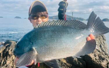 50cm超え筆頭に大型クロ（グレ）乱舞！【大分】一級磯のポテンシャルは圧巻