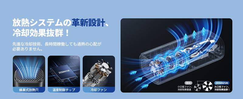 圧倒的な超高速充填を実現！JESIMAIK電動空気入れ「VP-18」が新発売