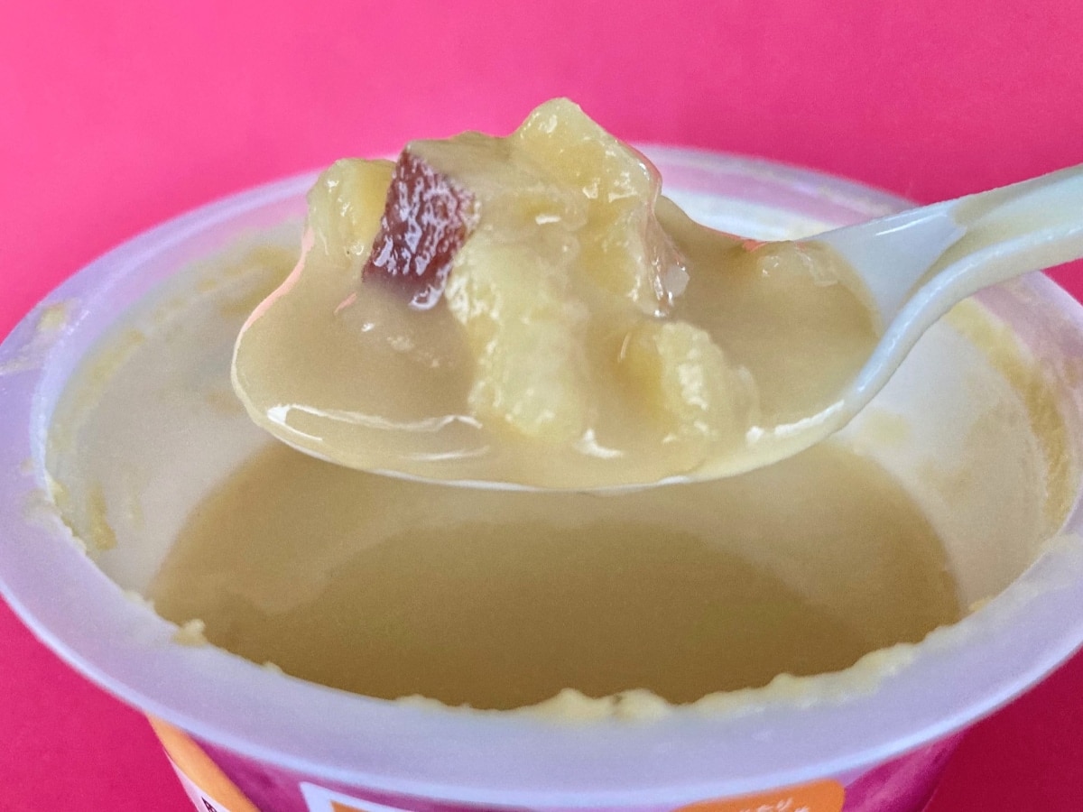 さつまいもがドロドロ食感に!?【セブン】独特な風味が印象的なさつまいものポタージュ