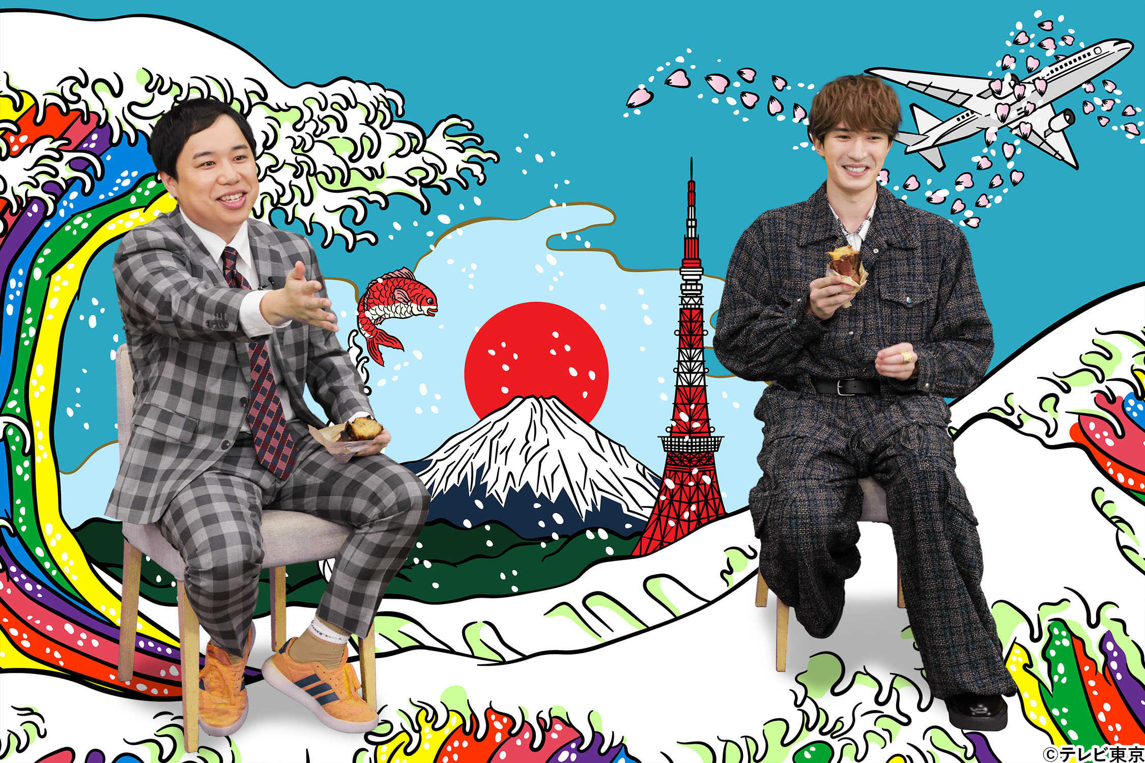 SixTONESジェシーと霜降り明星せいやがバラエティ初ダブルMC！「あなたの神知識教えてください」放送決定！