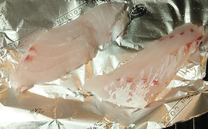 釣魚で作る「食品ロス削減」レシピ：タバメ腹骨の塩焼き　デカいほど美味い！