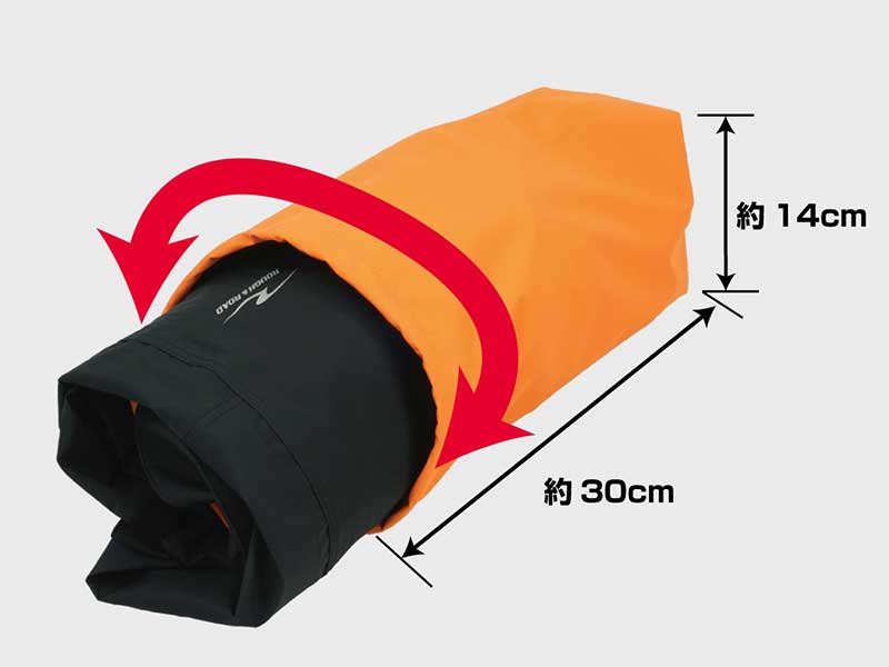 バッグを背負ったまま着られる「デュアルテックス3レイヤーBIBレインスーツ」がラフアンドロードから発売（動画あり） 記事9