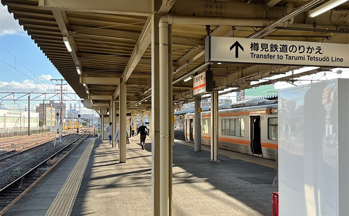 電車での管理釣り場釣行は小旅行気分？　フライフィッシングでニジマス25匹好捕