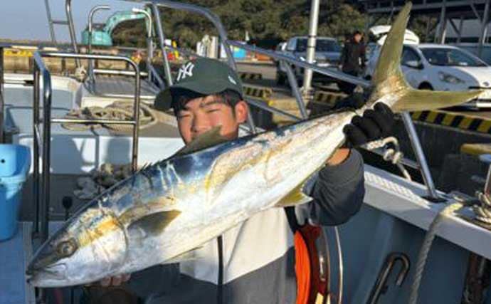 【沖釣り釣果速報】少年アングラーが躍動！玄界灘の落とし込み釣りでヒラマサをキャッチ（長崎・佐賀）