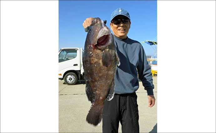 「犬吠埼沖の深場で赤い宝石浮上！」アカムツ釣りで43cm良型登場【千葉】