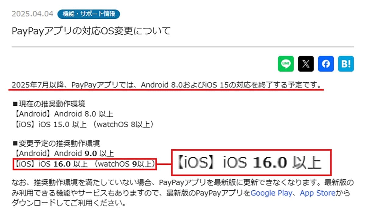 iPhoneの本当の寿命は!? 盲点はiOSやバッテリーではなくアプリやサービスの足切りにあり!の画像1