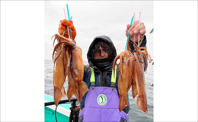 【沖釣り釣果速報】タイラバ便でアマダイ船中15匹！マダイも交じり多彩な釣果（北陸）