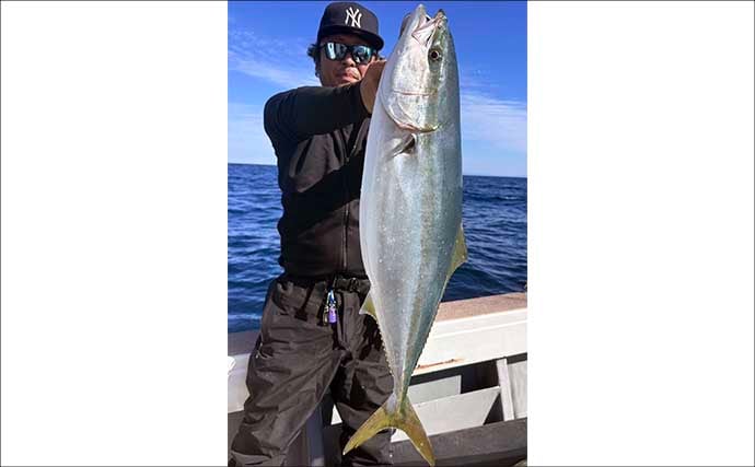 「ズドンと青物襲来！」若狭湾ジギング船で良型ブリ・ヒラマサを好捕【福井】