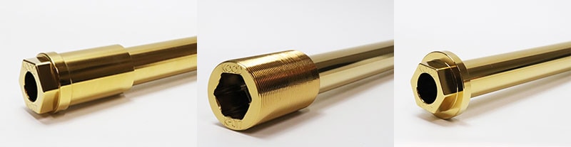 KOOD（クード）から Z900RSシリーズ用「チタンコーティングクロモリアクスルシャフト」が発売！ 記事2