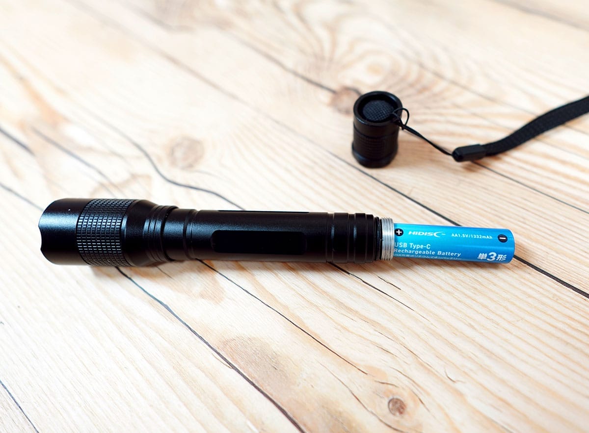 【ダイソー】充電器は不要!550円の『USB-Cで充電できる単三電池』ってどうなの?の画像6