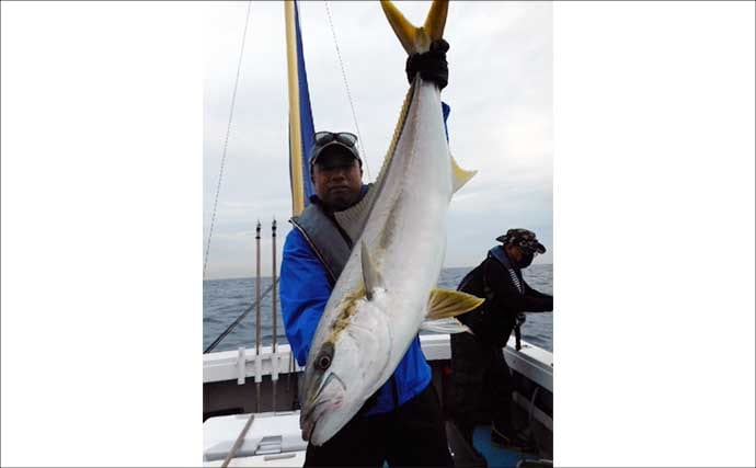 【沖釣り釣果速報】玄界灘の落とし込み釣りで1m級ヒラマサ続出!(福岡)
