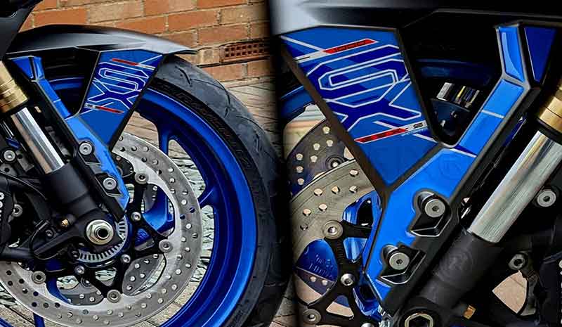モトグラフィックスの GSX-S1000GX(24-)用フロントフェンダーシールドがネクサスから発売! 記事1