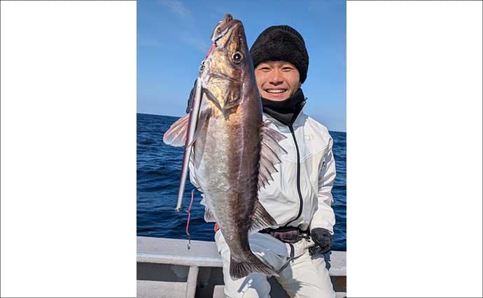 スロージギング船で高級レア魚『アラ』船中15本！【沖釣り釣果速報・北陸】