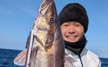 スロージギング船で高級レア魚『アラ』船中15本！【沖釣り釣果速報・北陸】