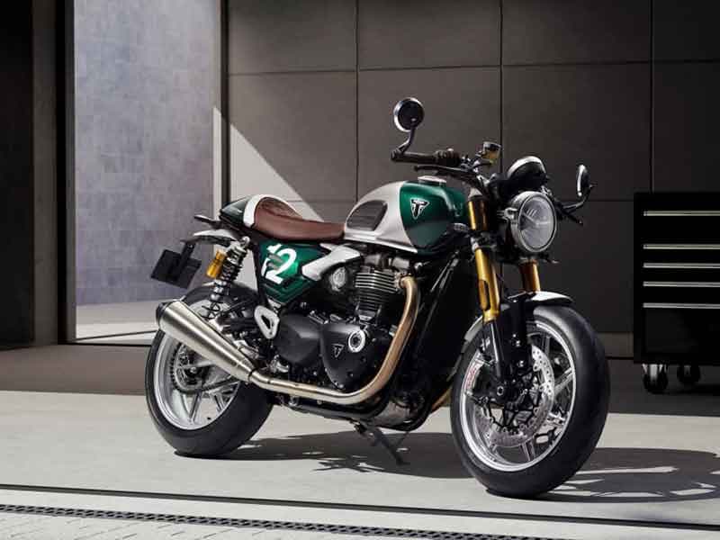【トライアンフ】世界800台の限定モデル「Speed Twin 1200 Cafe Racer Edition」を発表 記事1