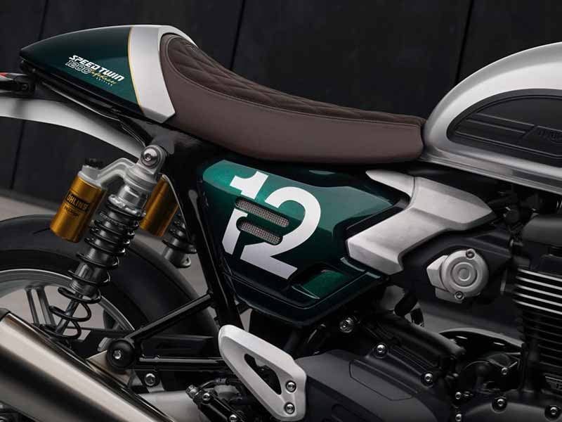 【トライアンフ】世界800台の限定モデル「Speed Twin 1200 Cafe Racer Edition」を発表 記事7