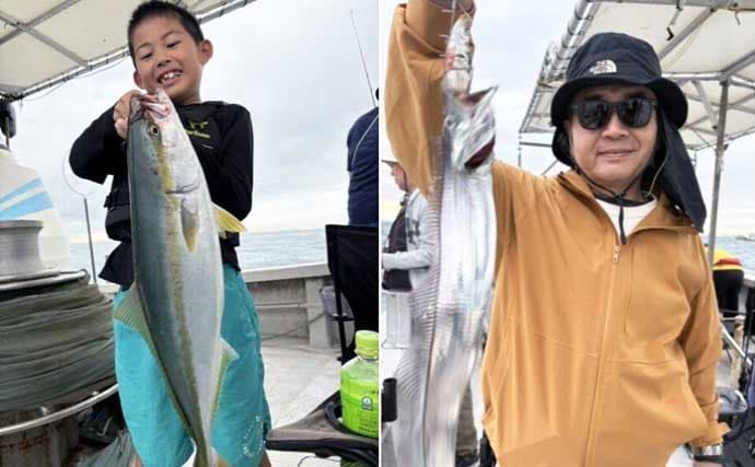関西エリアの【船釣り特選釣果】タイラバで大ダイ86.5cm!ティップランでは竿頭18匹【京都】