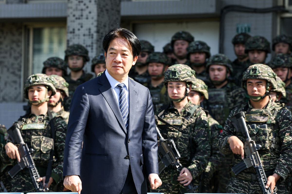 昨年5月、総統に就任した民進党の頼清徳（65歳）。医師出身で、台南市長や行政院長を歴任。対中強硬派を代表する存在で、親米・親日の立場を取る