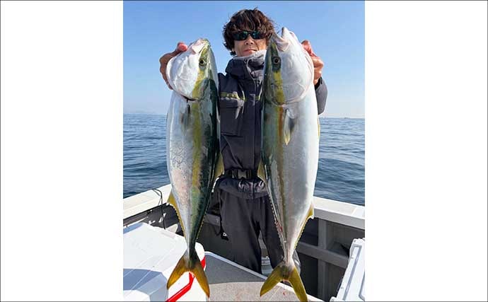 【沖のルアー釣果速報】9kg超ブリ筆頭に青物40匹超え！ジギングで大爆釣（愛知）