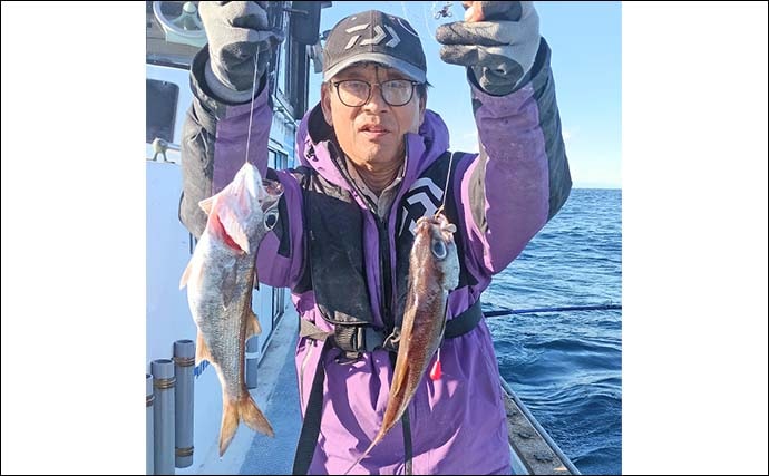 相模湾のライト中深場釣りでクロムツ好調【神奈川】トップ10尾で船中オデコなし