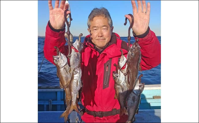 相模湾のライト中深場釣りでクロムツ好調【神奈川】トップ10尾で船中オデコなし