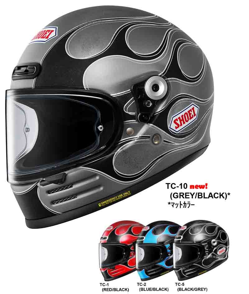 ショウエイのネオクラシックフルフェイス「Glamster BLAST」にマットな新色が4⽉発売! 記事1