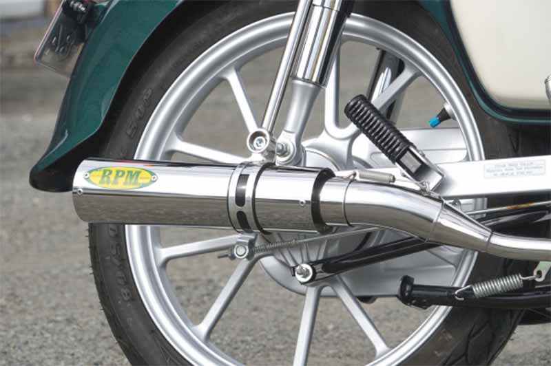 RPM からホンダ Super Cub110［8BJ-JA59］用マフラー「RPM」が登場！（動画あり） 記事3