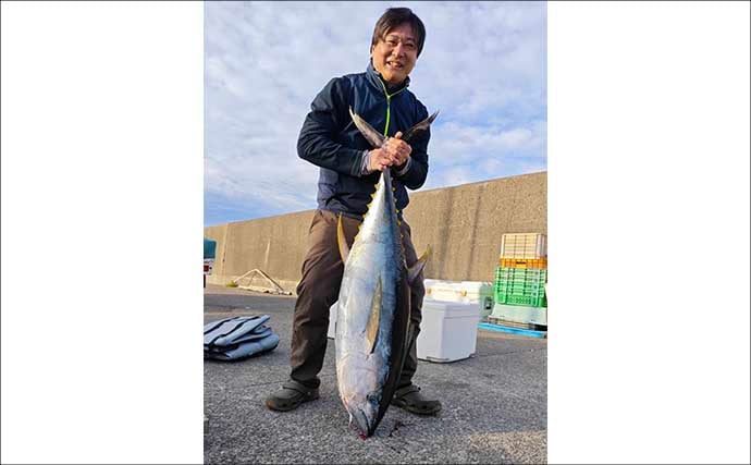 「諦めたら試合終了？」 トンジギ釣行のラスト1投で30kg超えキハダマグロ浮上