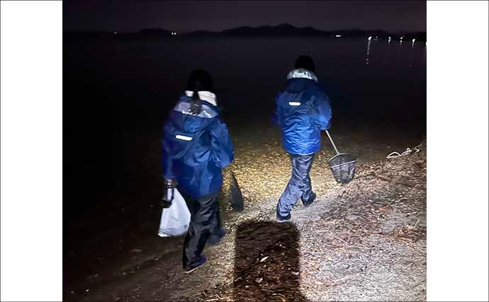 冬の風物詩「琵琶湖ワカサギすくい」に挑戦！　100匹超えの結果に満足