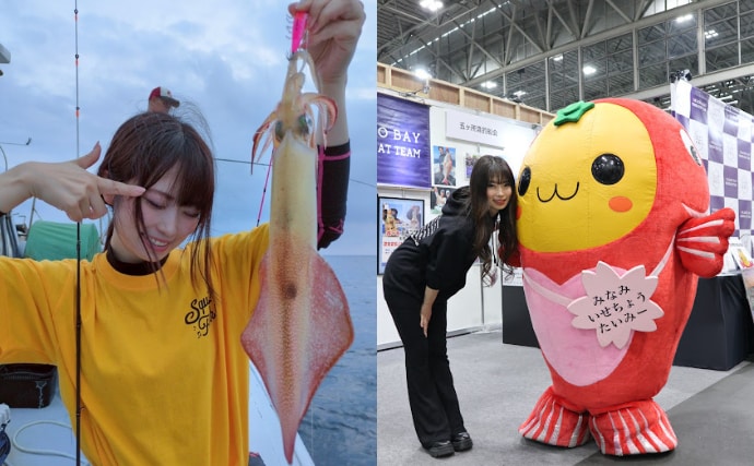 「ティップランエギングなつきちカップ」が開催　参加費一部はアオリイカ産卵床設置のために寄付