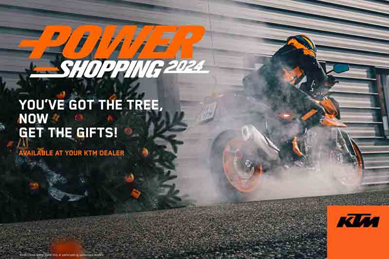 【KTM】アパレル・アクセサリーの購入でギフトがもらえる「KTM POWER SHOPPING」を12/29まで実施中！ 記事1