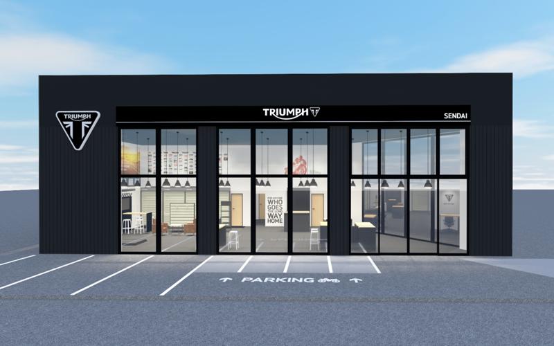 トライアンフから「トライアンフ仙台」新店舗オープンのお知らせ