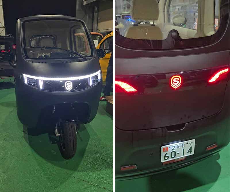 普通免許で3人乗りOK! ドア付き三輪EV「VF-S」「VF-C」の予約販売をビークルファンがスタート 記事1