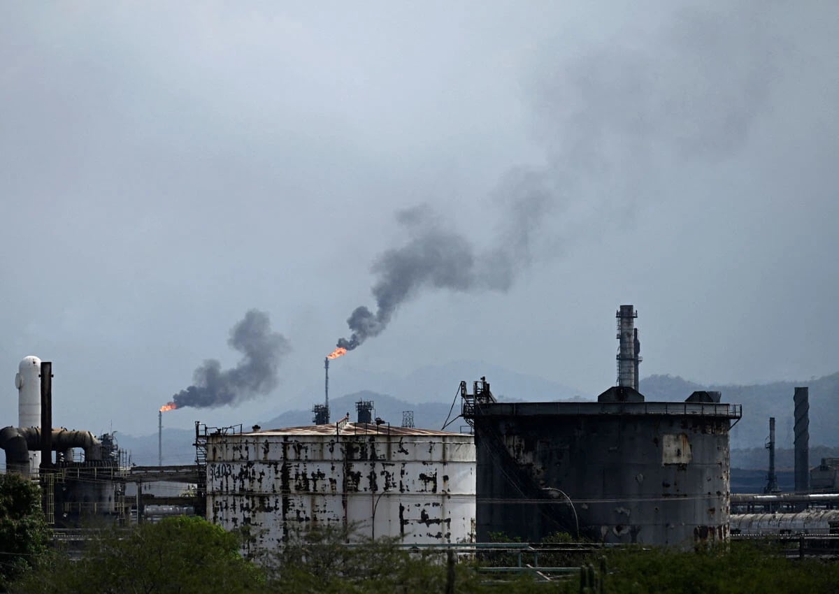 ベネズエラ東部にある巨大石油化学コンプレックス。かつては米国企業が主導したが、制裁後は中国が投資と引き換えに原油を買い叩く構図に