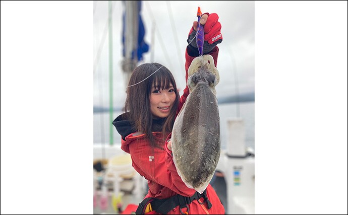 五ヶ所湾ボートエギング大会に参戦【三重】ウネリに苦戦も優勝者はアオリ11杯