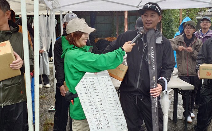 五ヶ所湾ボートエギング大会に参戦【三重】ウネリに苦戦も優勝者はアオリ11杯