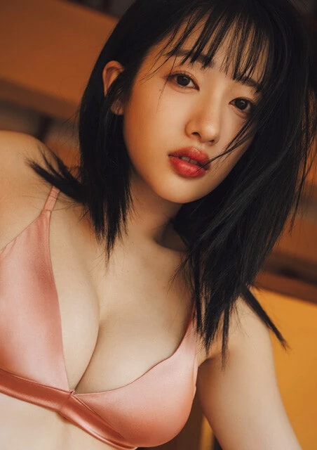 『週刊プレイボーイ』のグラビアに登場した桜木心菜