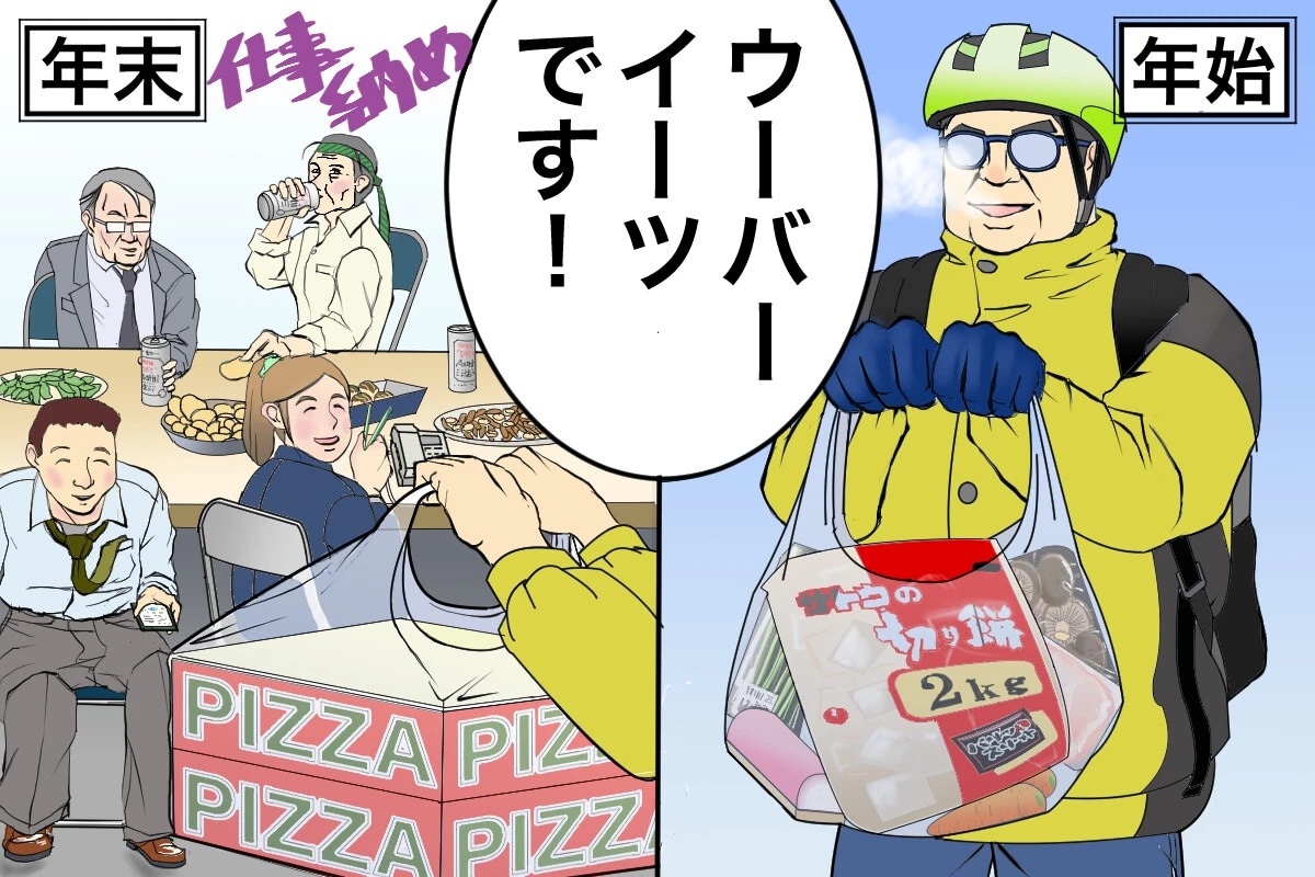 この年末年始に配達が多かったのは......