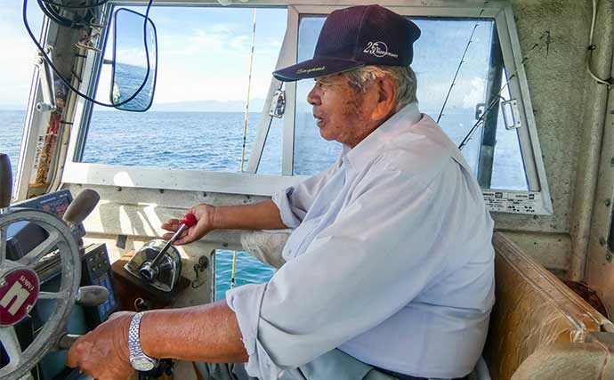 相模湾のシロアマダイ釣りで39cmを頭に船中全員安打!【神奈川】サバ短冊&オキアミ仕掛けが奏功