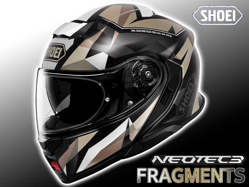 ショウエイ「NEOTEC 3 FRAGMENTS」にニューカラーがラインナップ！ メイン
