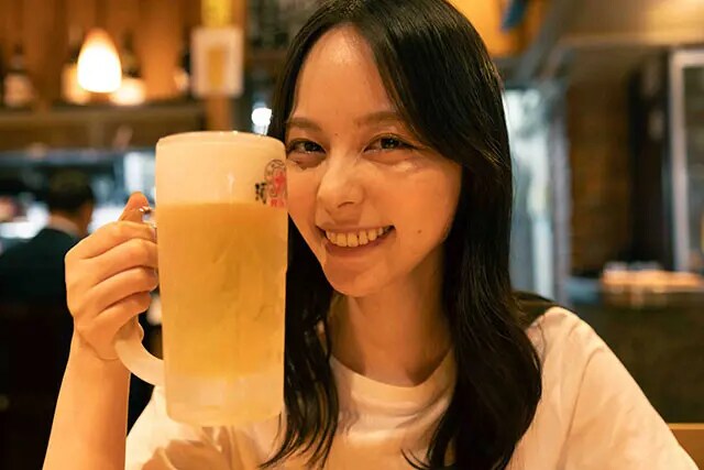 戸田遠征の最後に１杯！　最高の瞬間です！