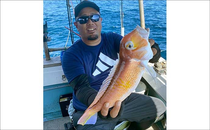 【沖釣り釣果速報】60cm級タカバ浮上!アジの泳がせ釣りで根魚ラッシュ(福岡)
