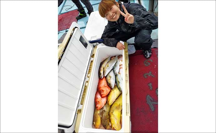 【沖釣り釣果速報】60cm級タカバ浮上!アジの泳がせ釣りで根魚ラッシュ(福岡)