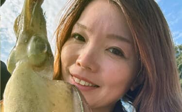 エギングでモンゴウイカ2杯を手中【熊本】爆風のなか新地開拓が奏功